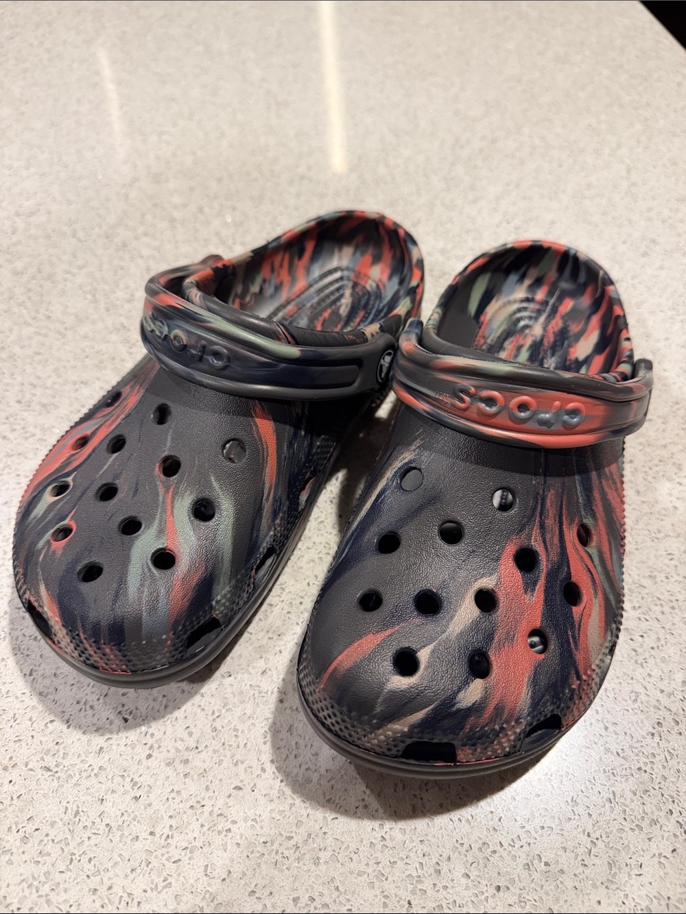 CROCS Classic Marbled Clog Wms 7